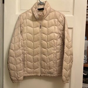 Marmot Light Tan Quilted Jacket